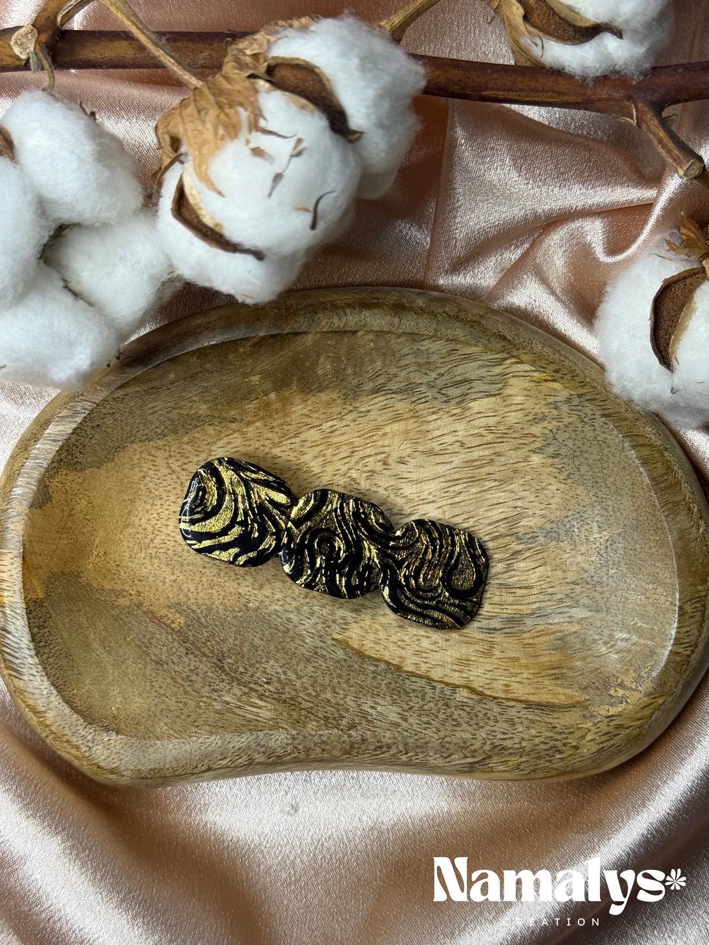 Barrette à cheveux - Grand rectangle