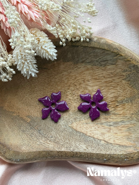 Pampille Emma - Boucles d'oreilles interchangeables