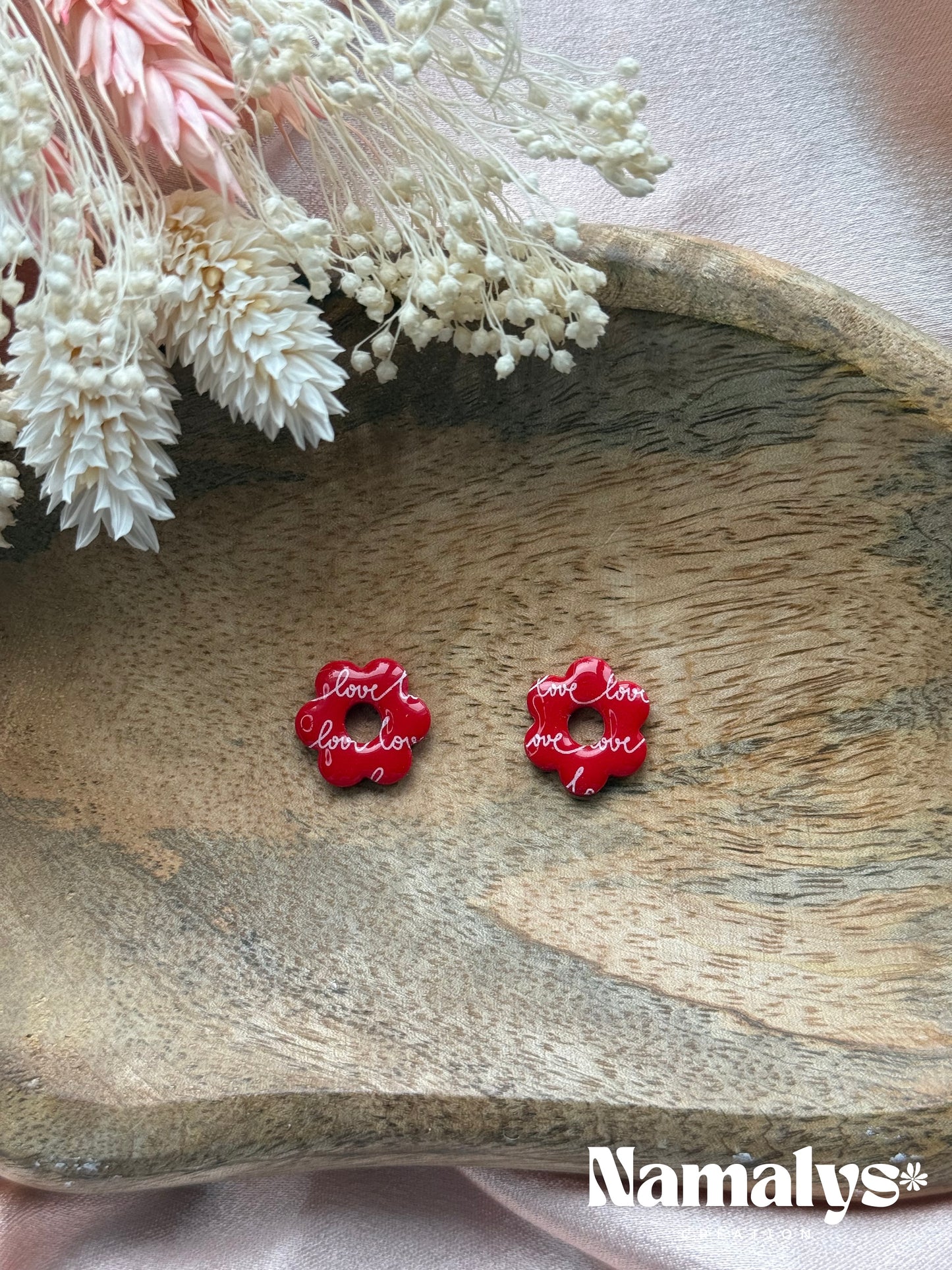 Pampilles Saint-Valentin - Boucles d'oreilles interchangeables