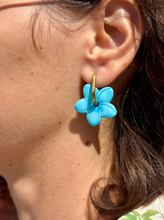 Pampille Maya - Boucles d'oreilles interchangeables