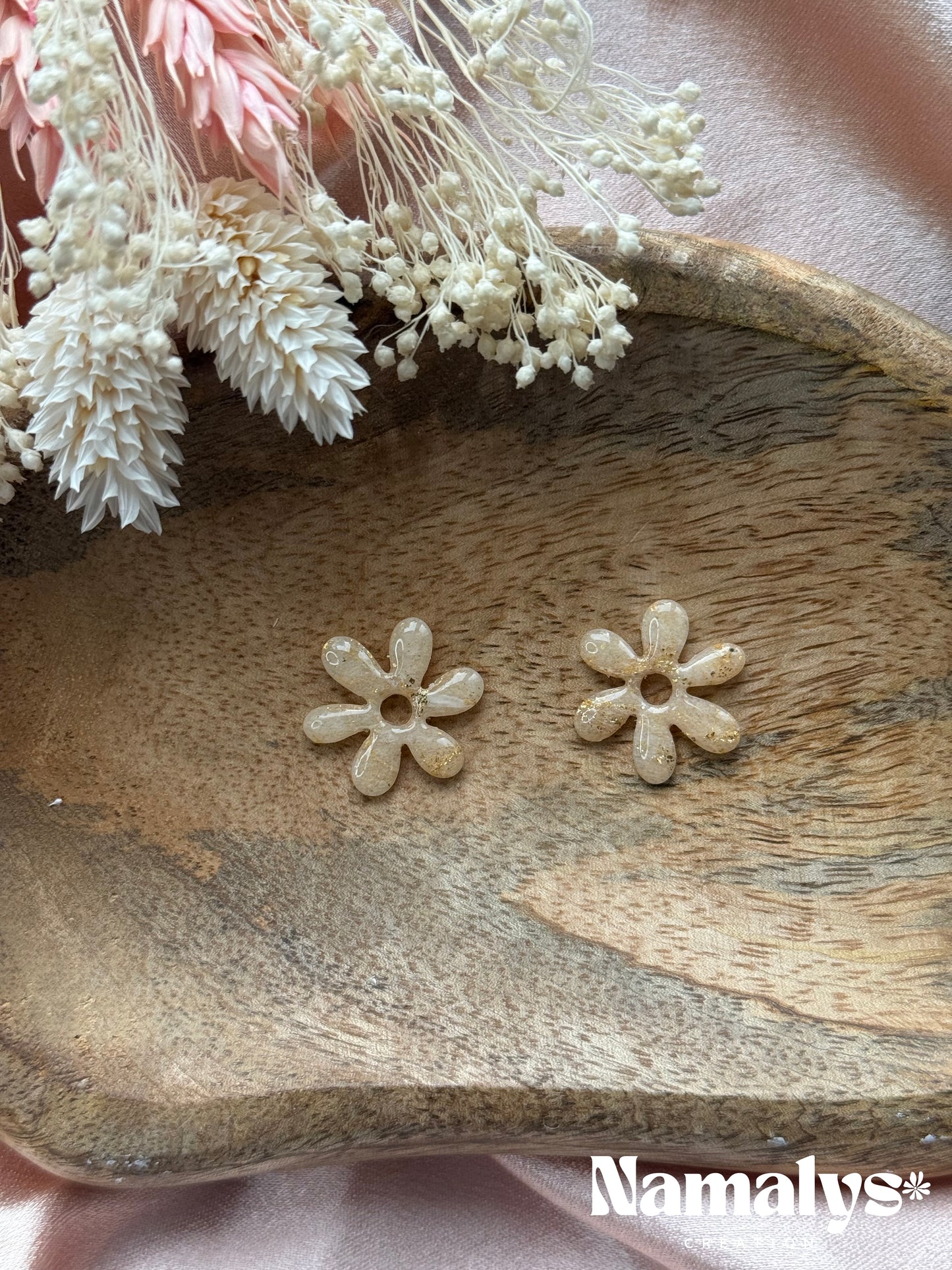 Pampille Alexandra - Boucles d'oreilles interchangeables