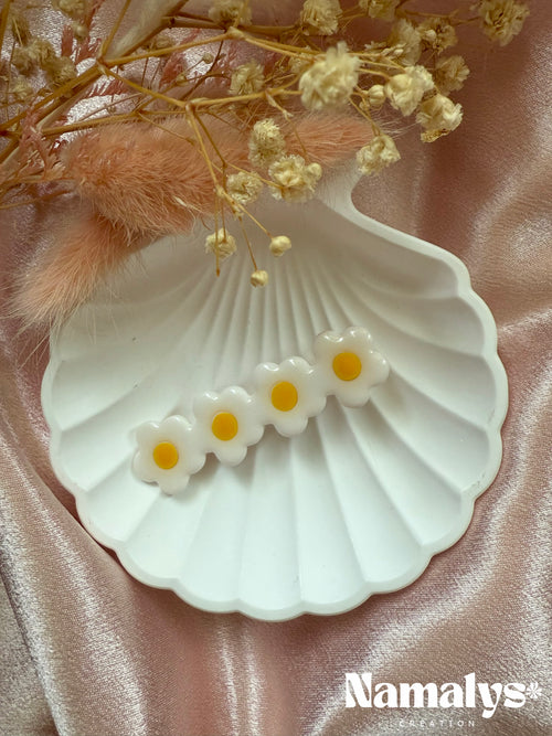 Barrette à cheveux - Fleurs