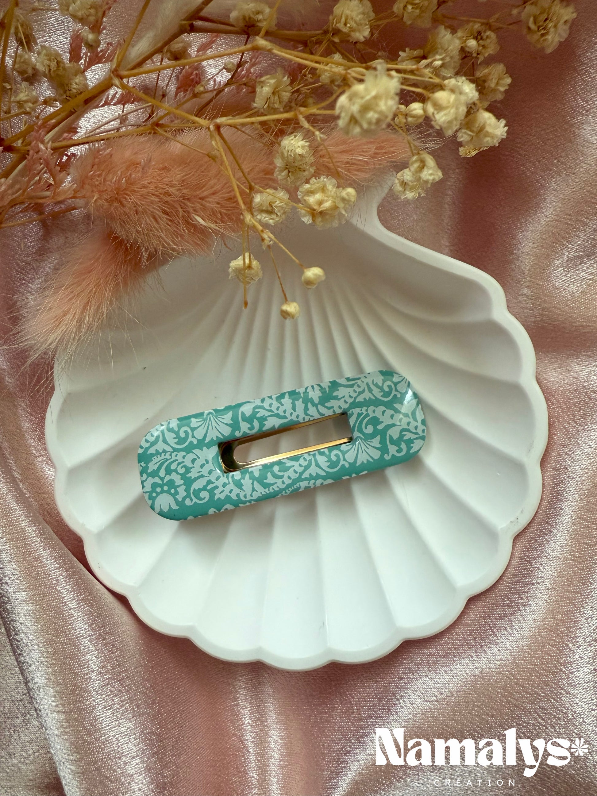 Barrette à cheveux - Grand rectangle