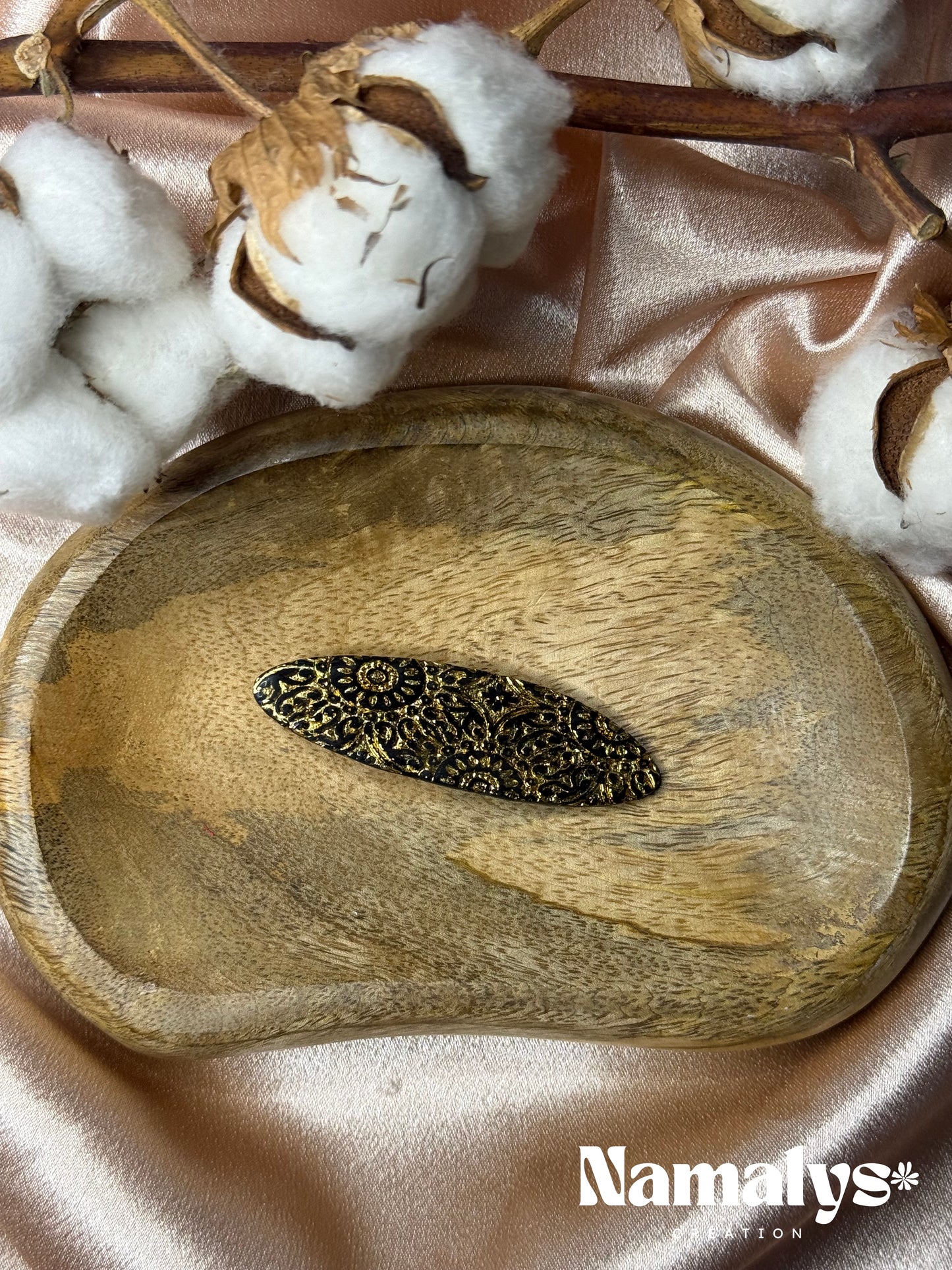Barrette à cheveux - Ovale