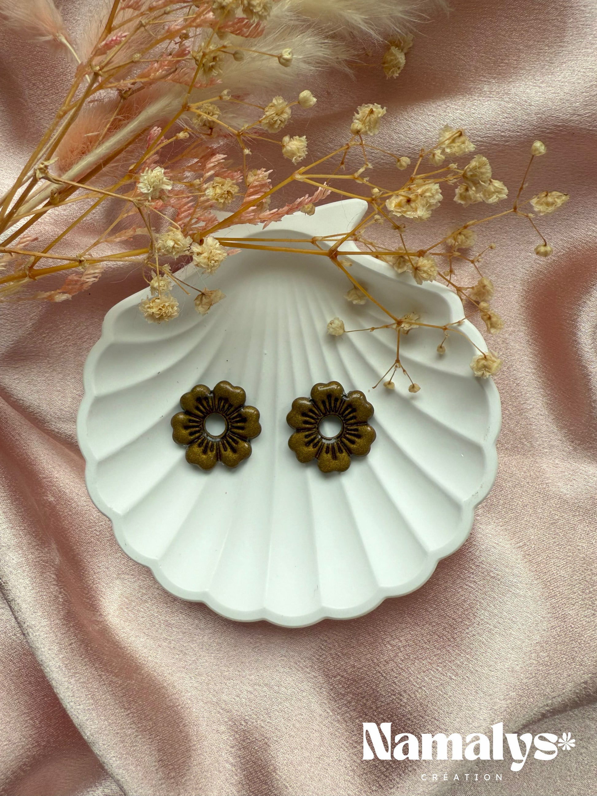 Pampille "Charlotte" - Couleur métallique