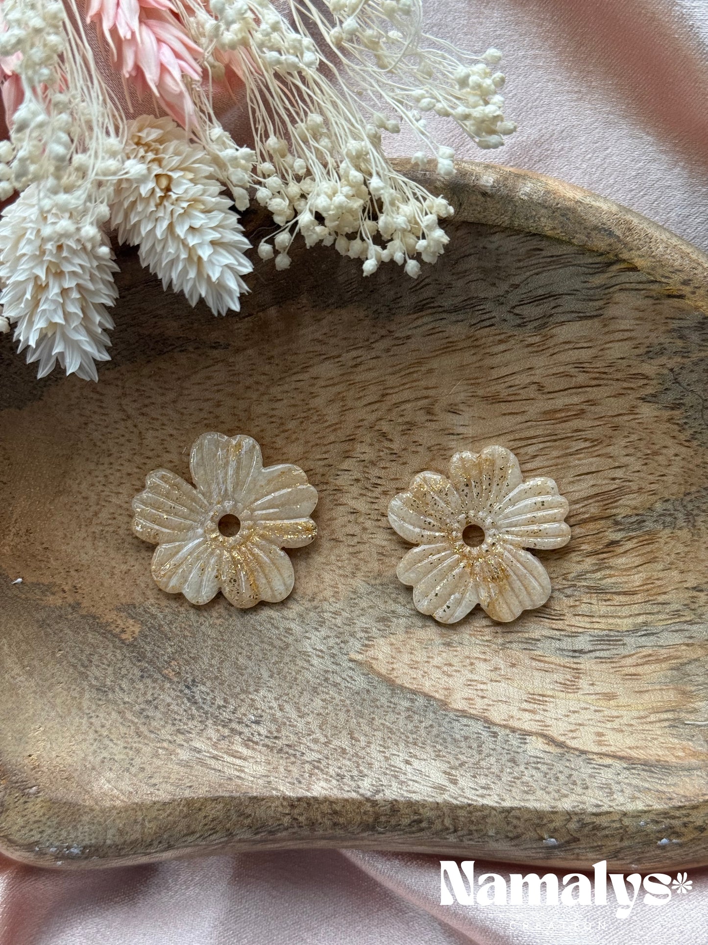 Pampille Chloé - Boucles d'oreilles interchangeables