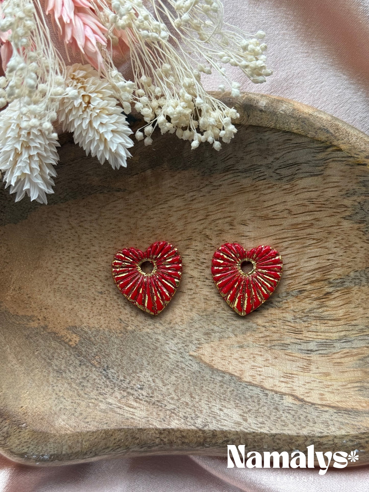 Pampilles Saint-Valentin - Boucles d'oreilles interchangeables