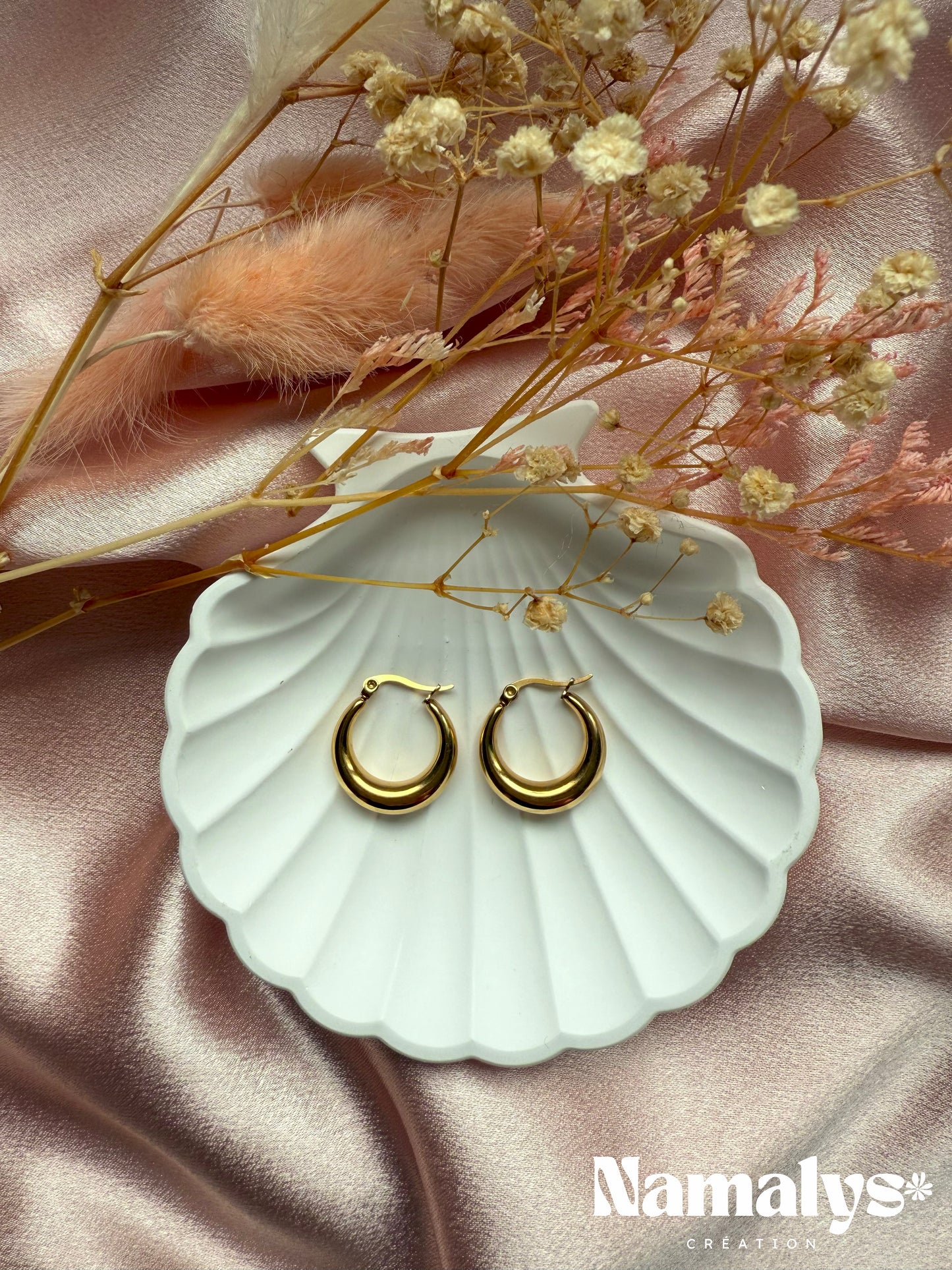 Créoles en Acier Inoxydable