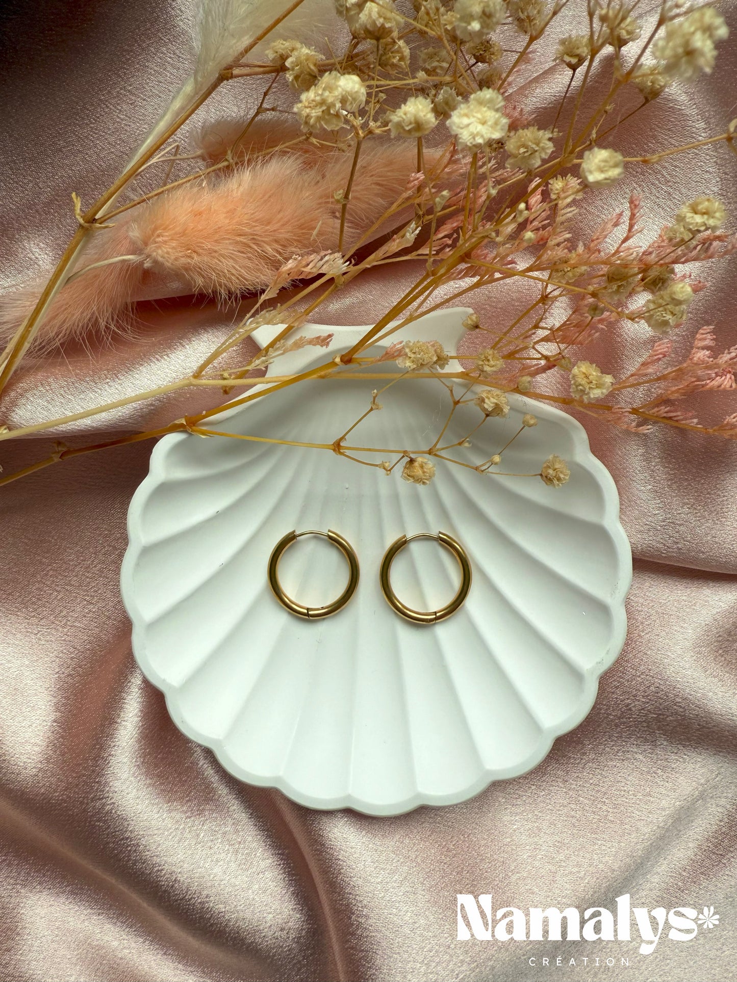 Créoles en Acier Inoxydable