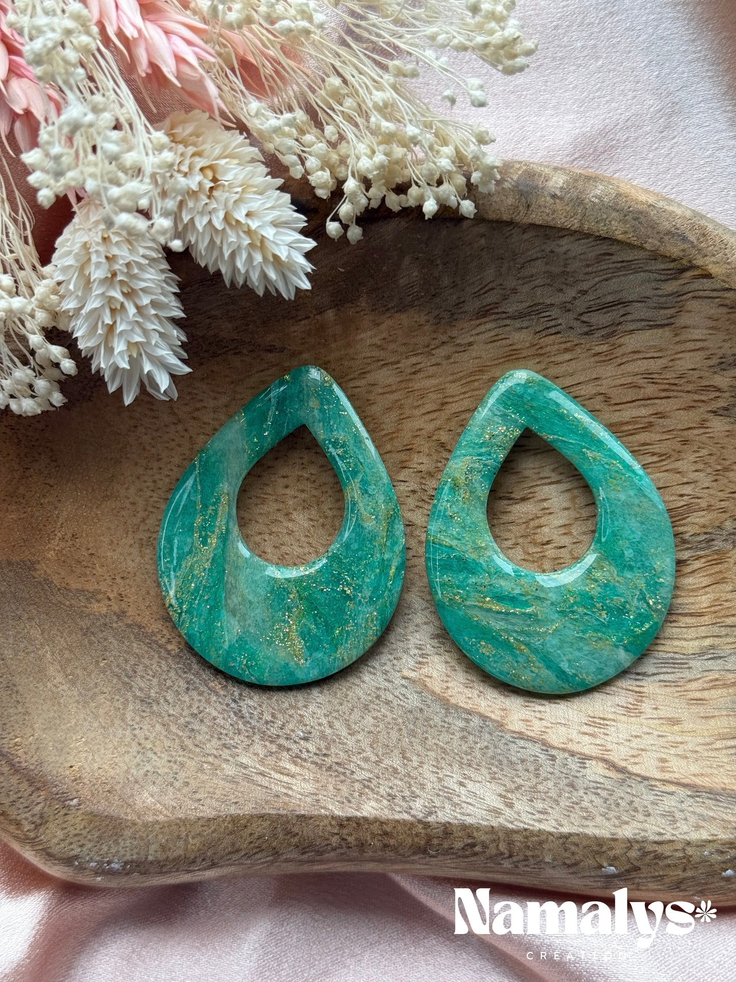 Pampille Isabella - Boucles d'oreilles interchangeables