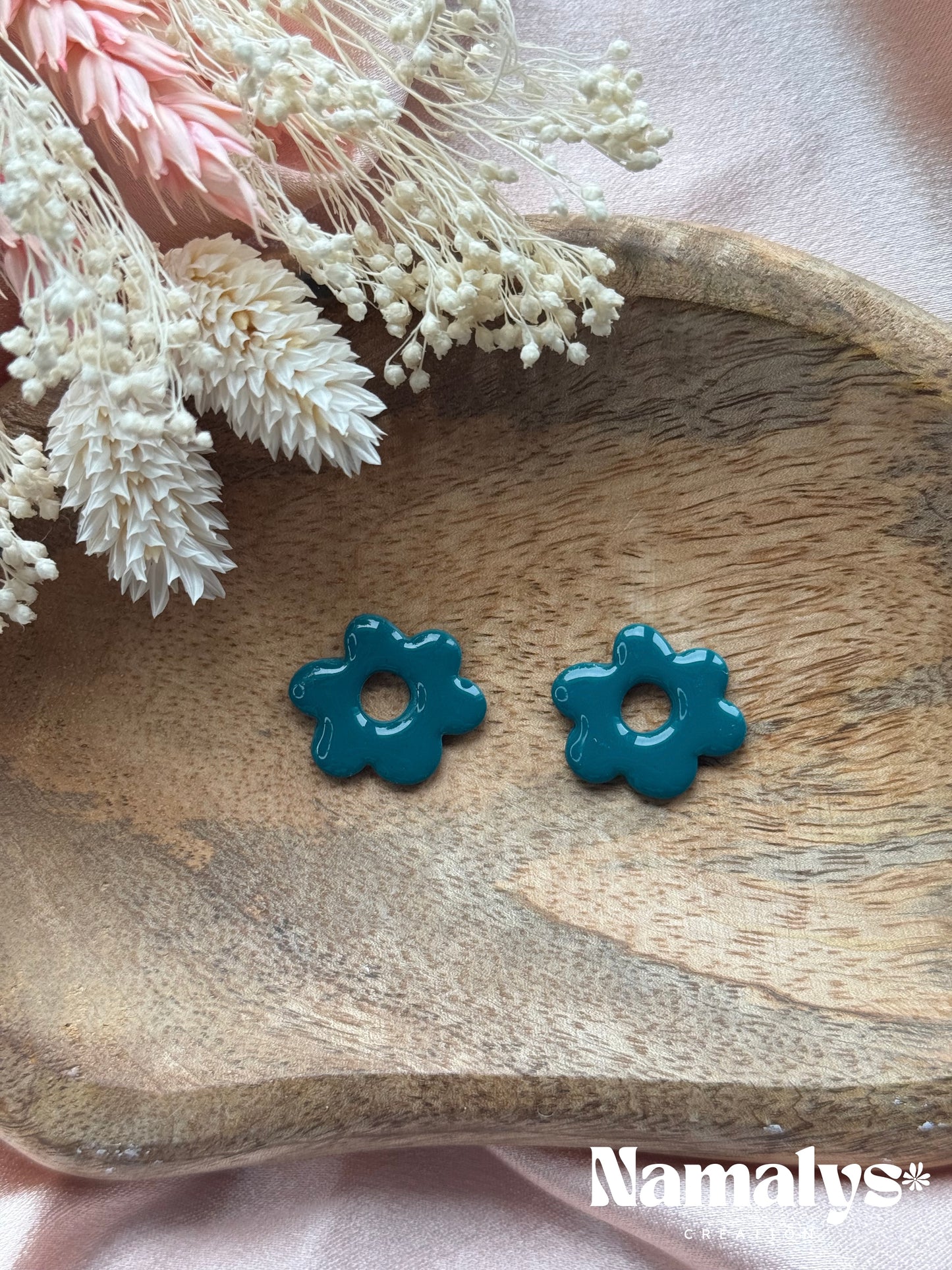 Pampille Léa - Boucles d'oreilles interchangeables