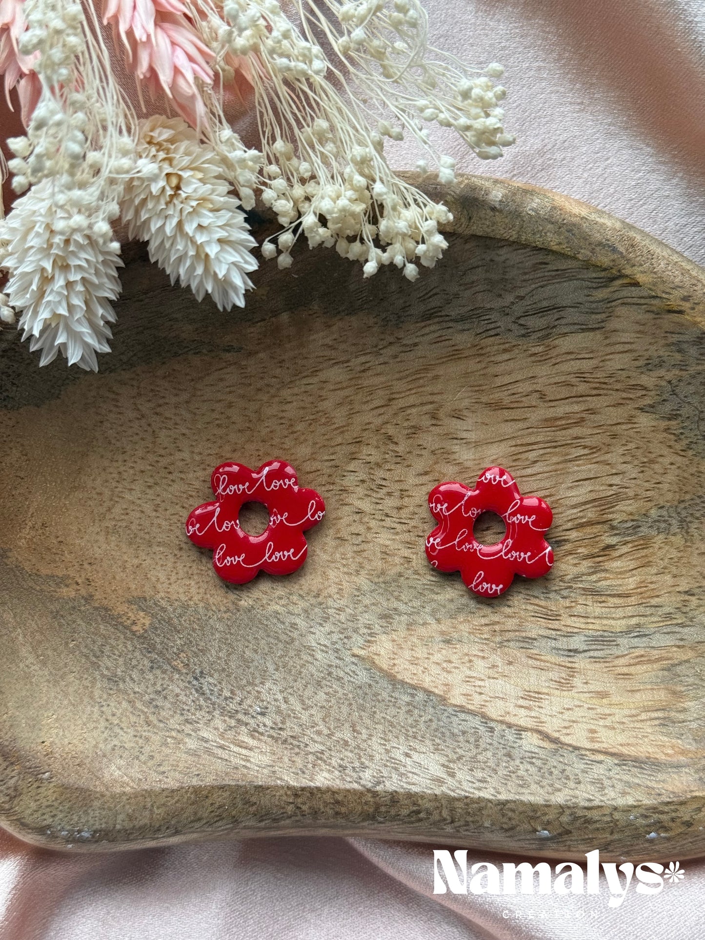 Pampilles Saint-Valentin - Boucles d'oreilles interchangeables