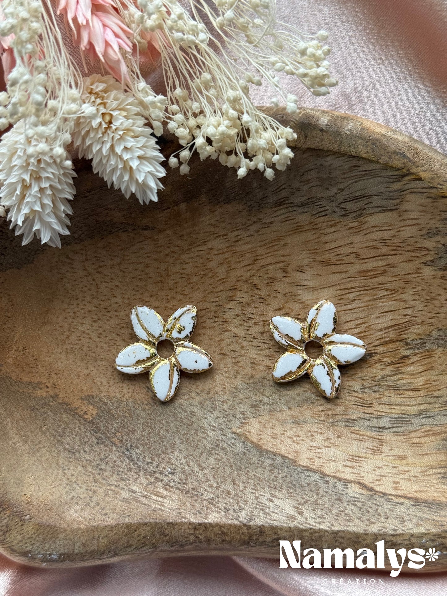Pampille Maya - Boucles d'oreilles interchangeables