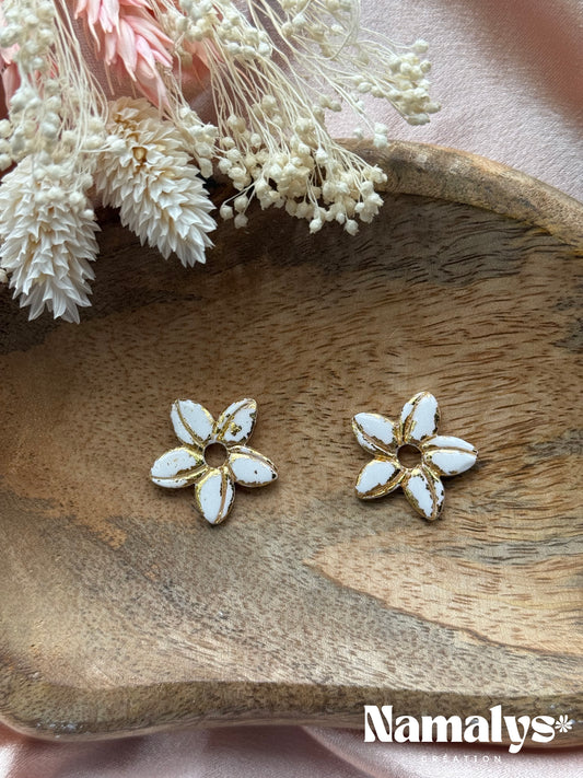 Pampille Maya - Boucles d'oreilles interchangeables