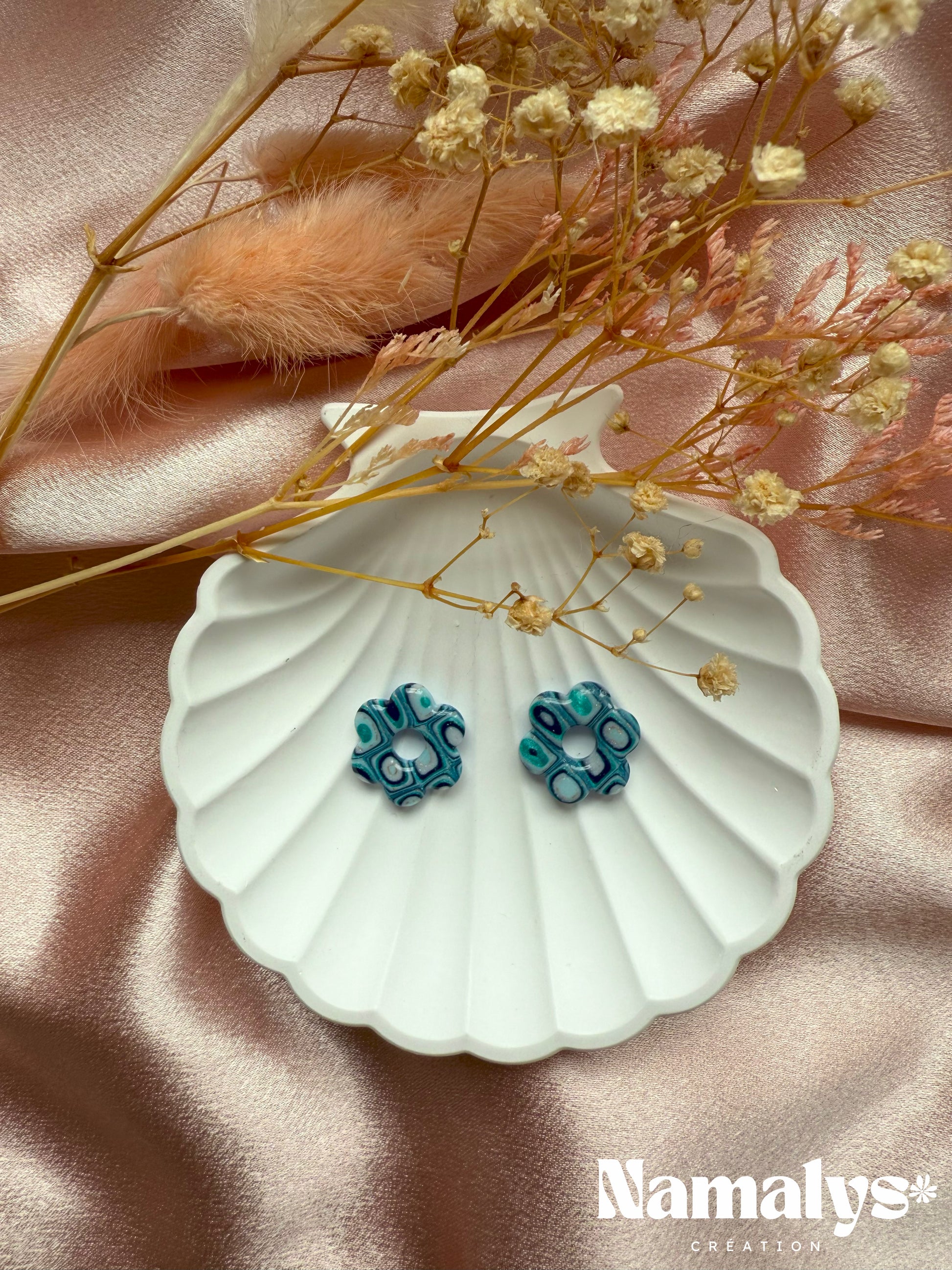 Pampille "Moun" - Motifs arrondis