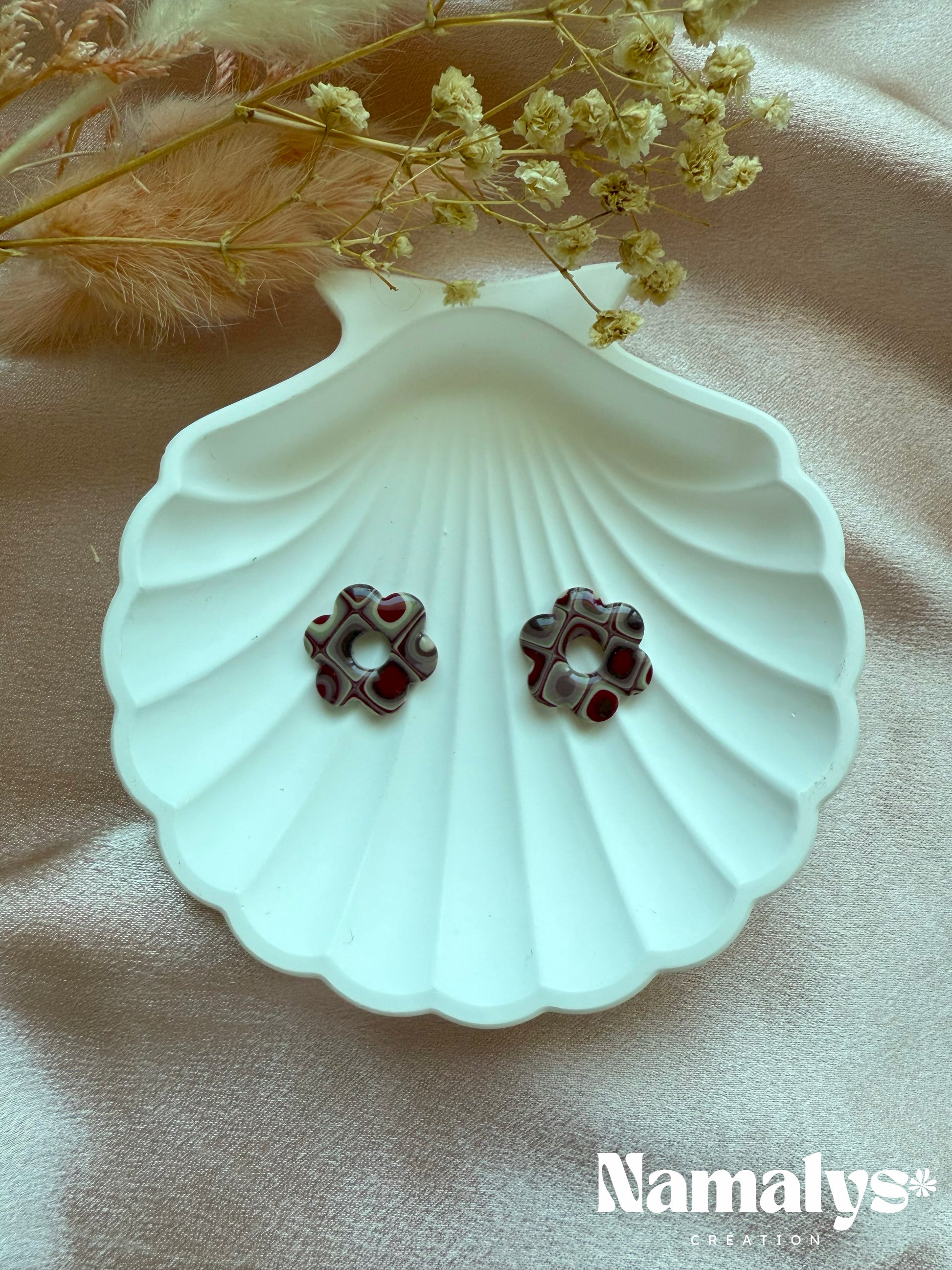 Pampille "Moun" - Motifs arrondis