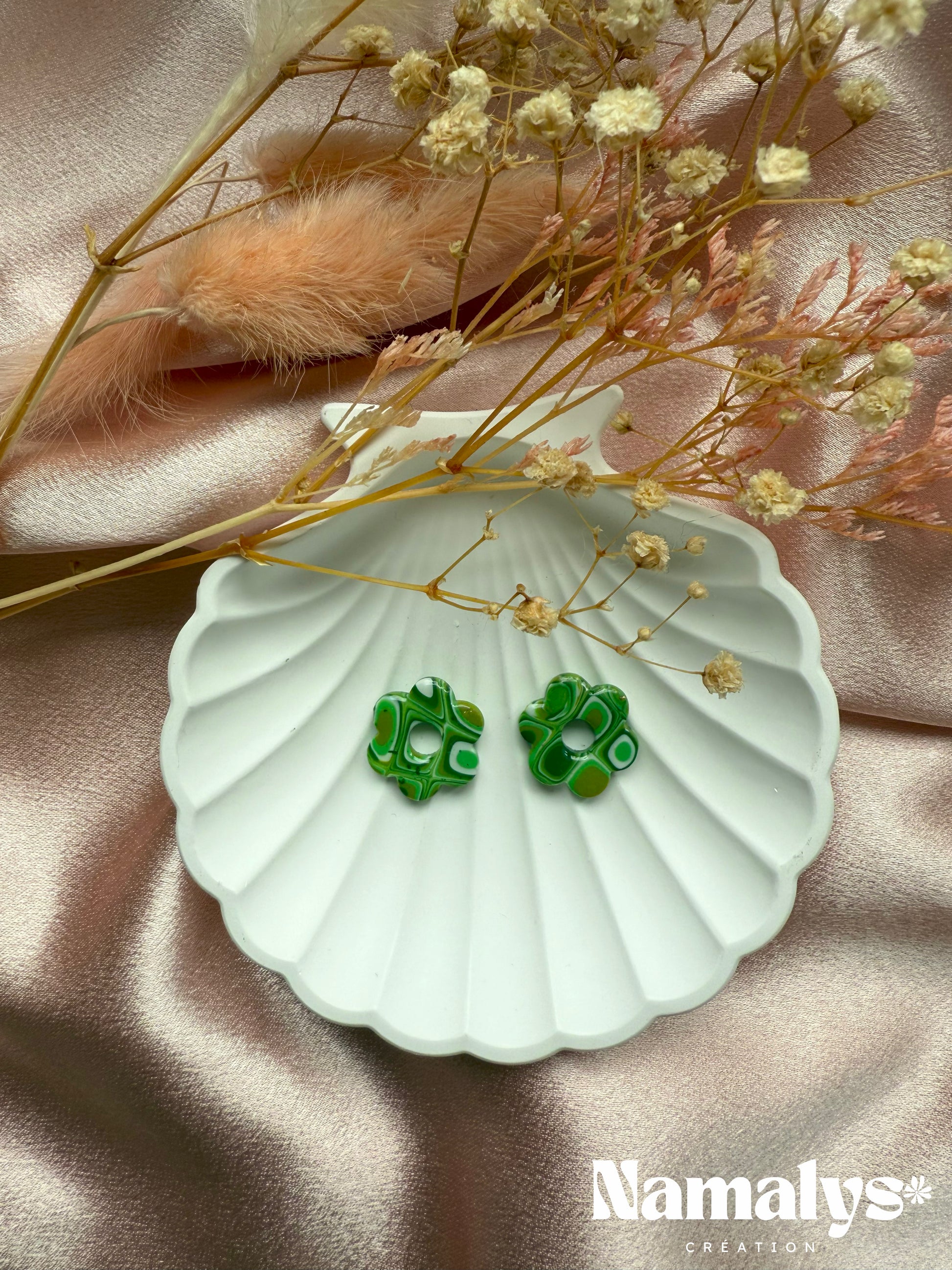 Pampille "Moun" - Motifs arrondis
