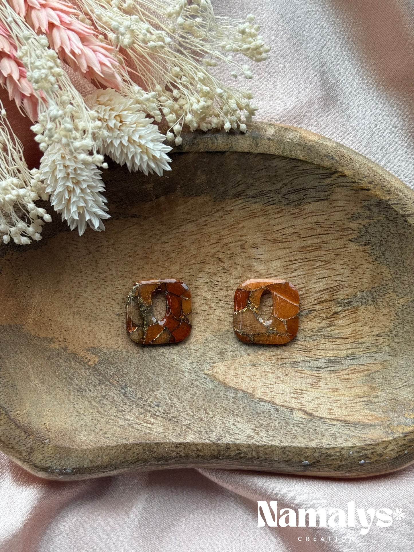 Pampille Myra - Boucles d'oreilles interchangeables