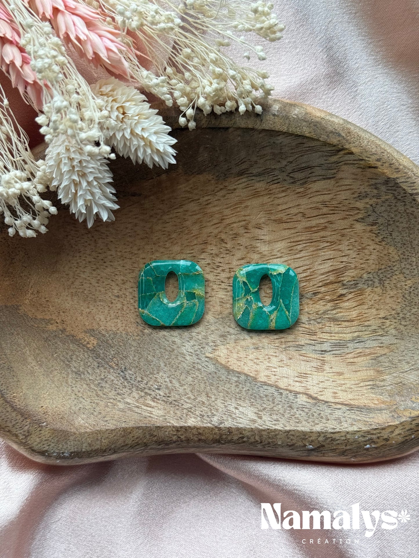 Pampille Myra - Boucles d'oreilles interchangeables