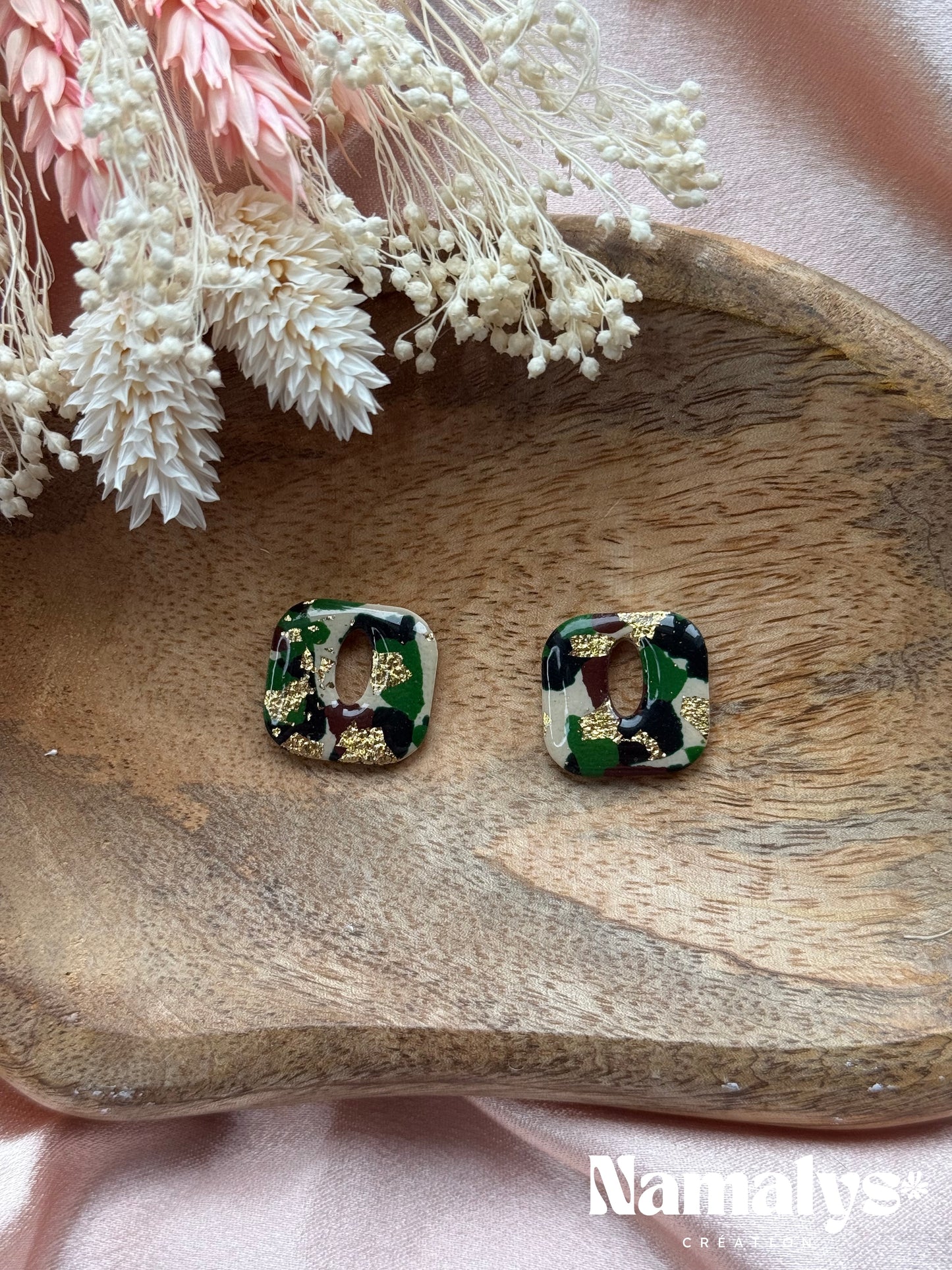 Pampille Myra - Boucles d'oreilles interchangeables