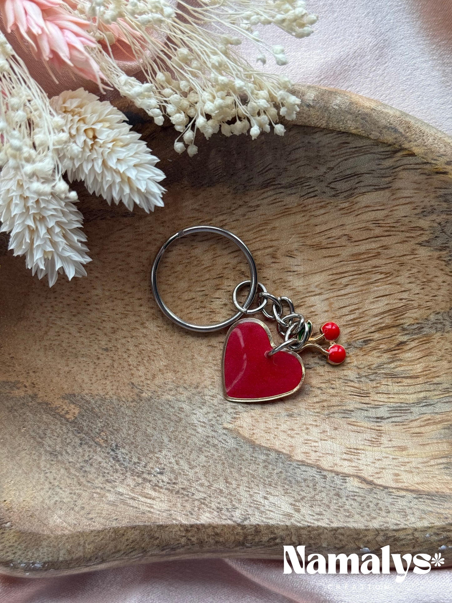 Porte-clés Saint-Valentin - Résine UV