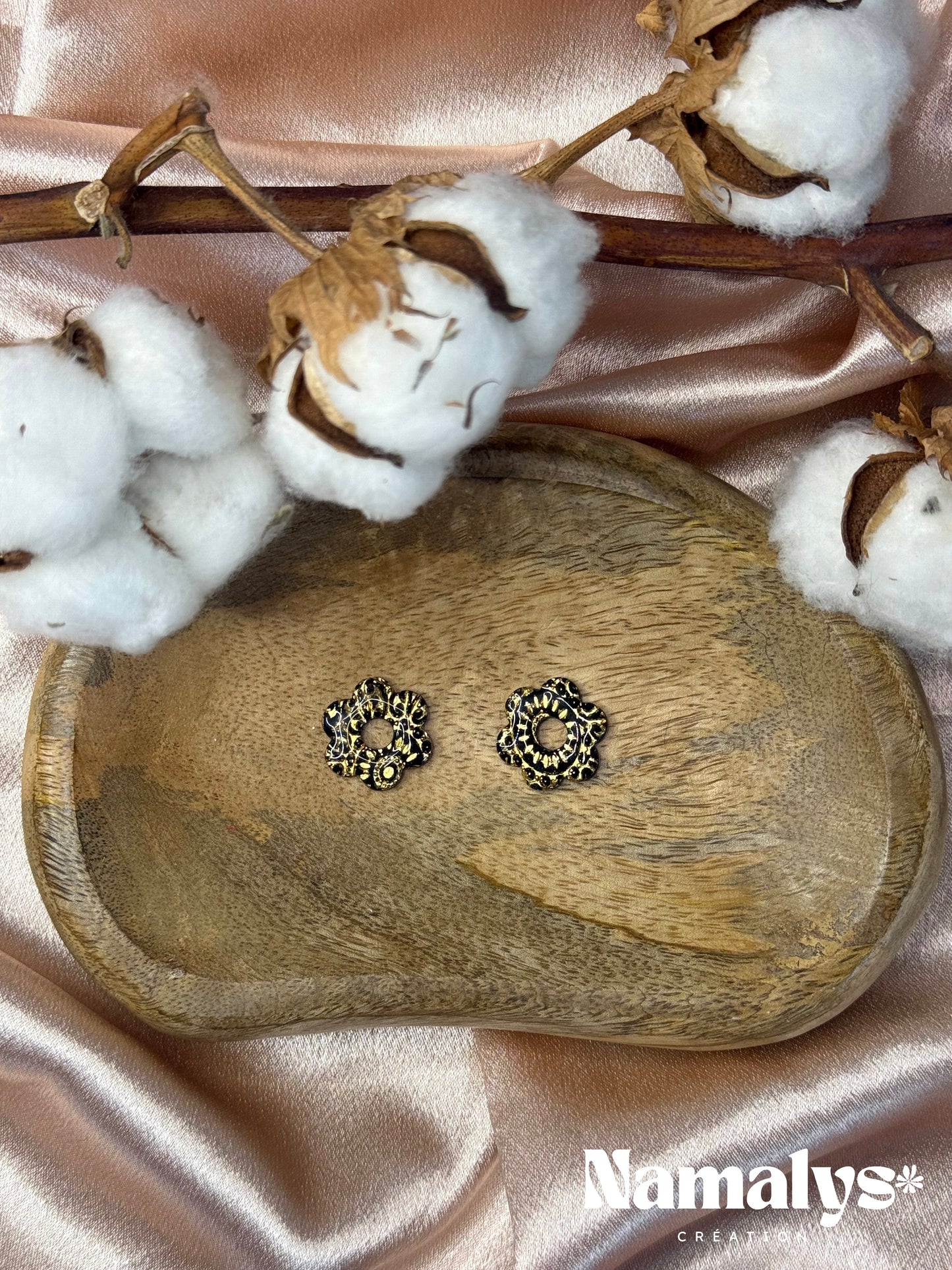 Pampille Moun - Feuille couleur or