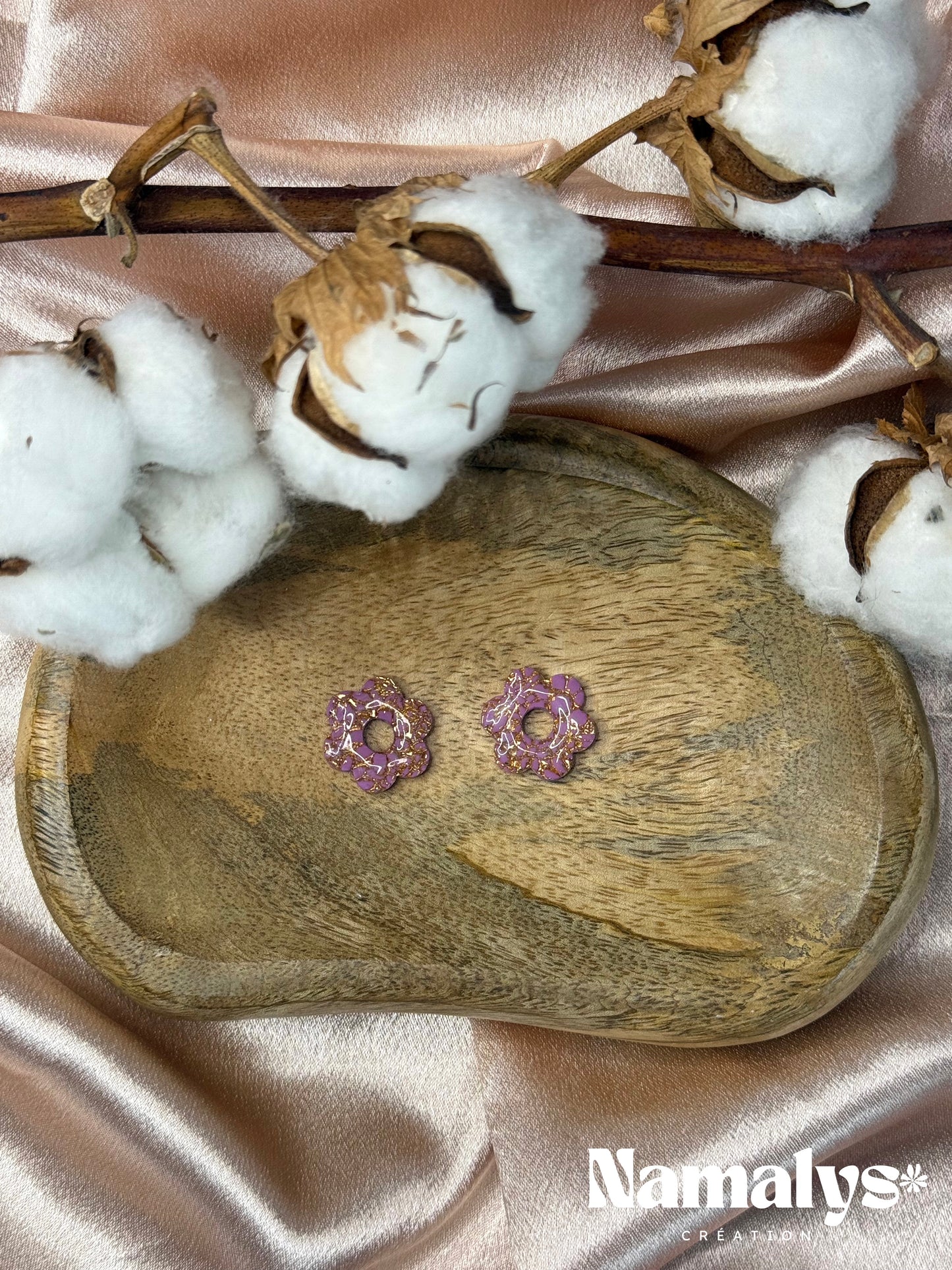 Pampille Moun - Feuille couleur or