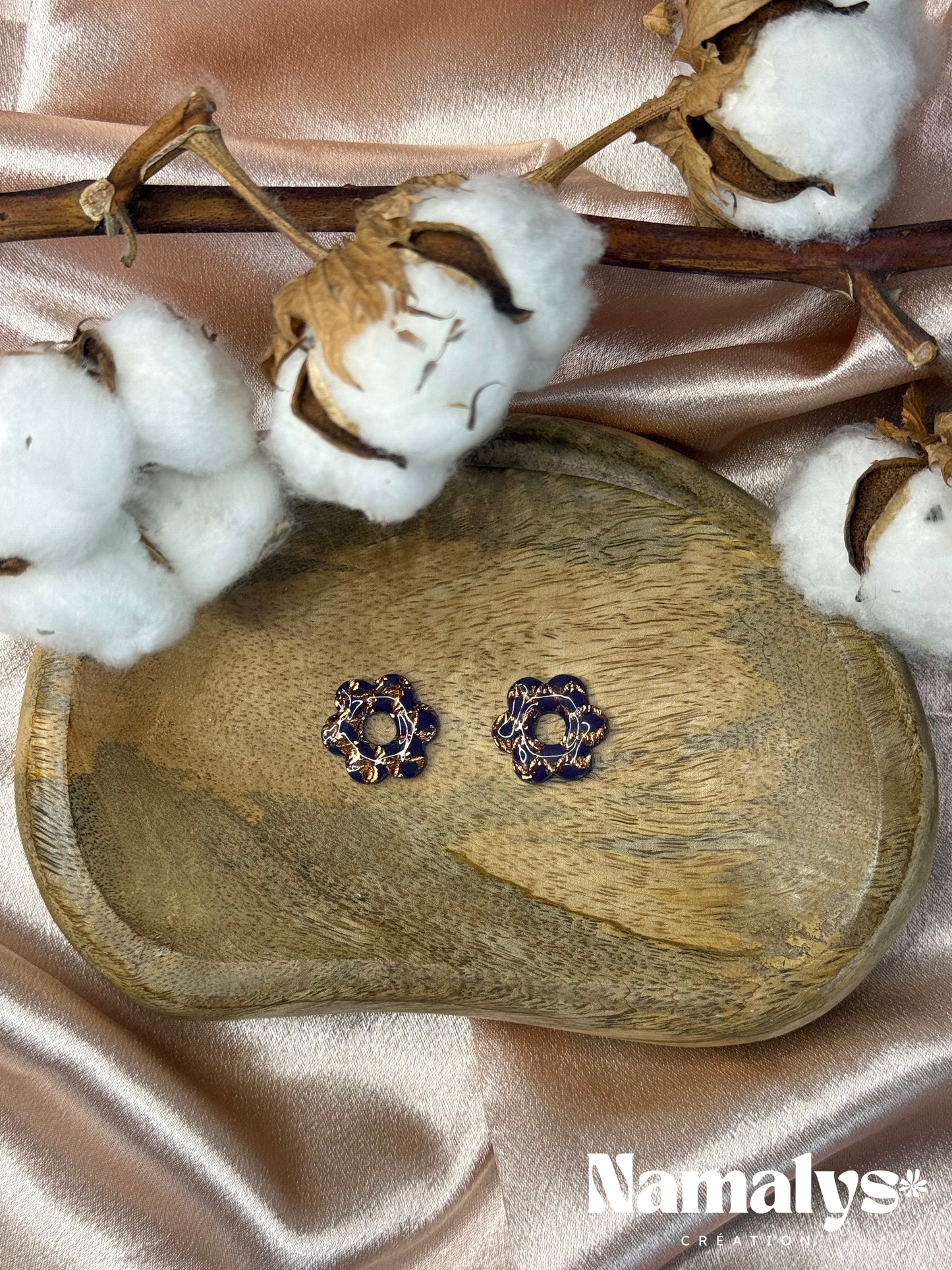 Pampille Moun - Feuille couleur or