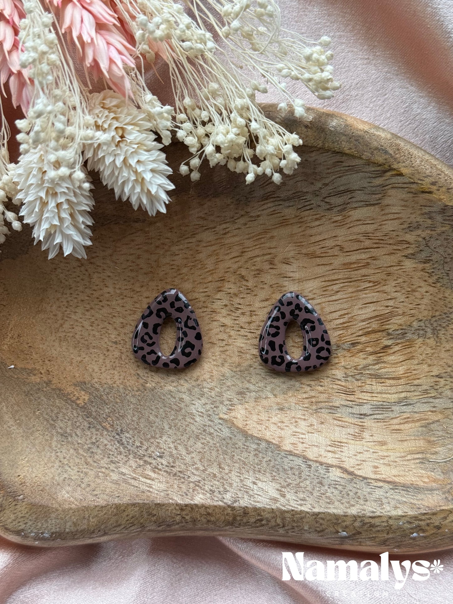 Pampille Romane - Boucles d'oreilles interchangeables