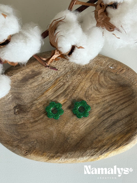 Pampilles "Moun" en résine époxy