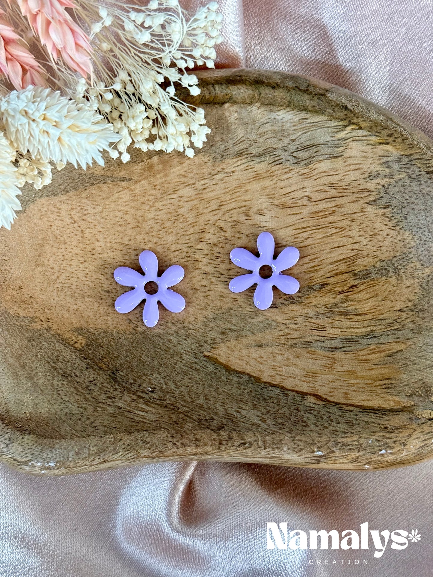 Pampille Alexandra - Boucles d'oreilles interchangeables