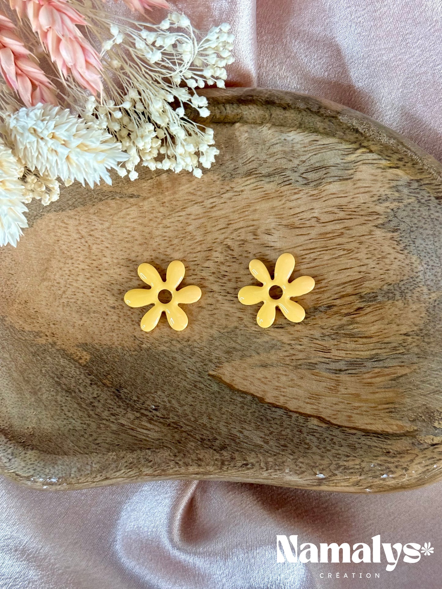 Pampille Alexandra - Boucles d'oreilles interchangeables