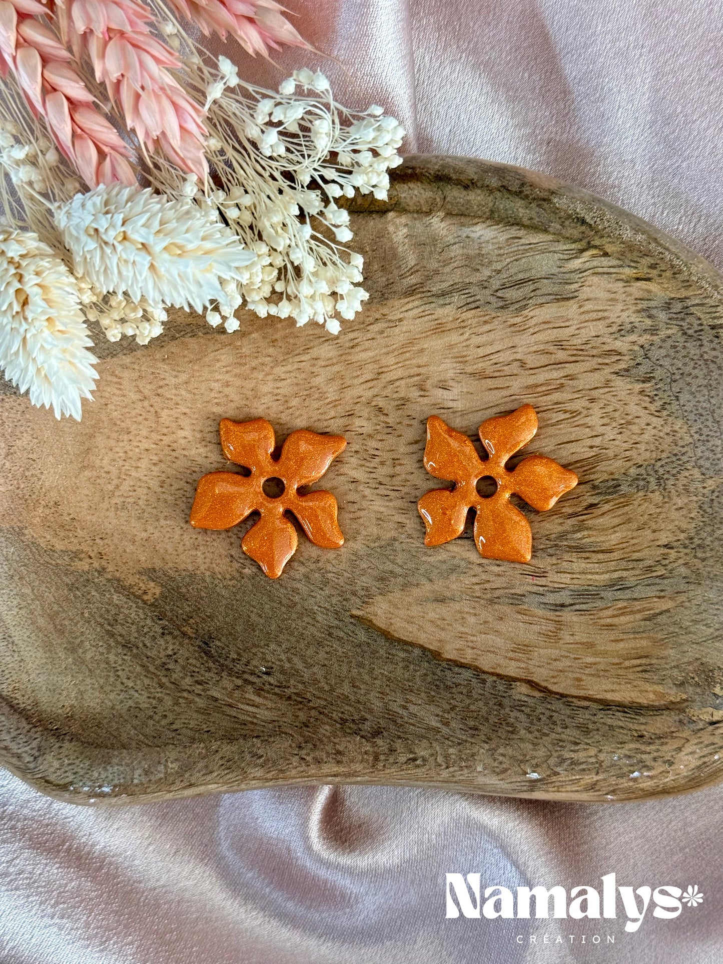 Pampille Emma - Boucles d'oreilles interchangeables