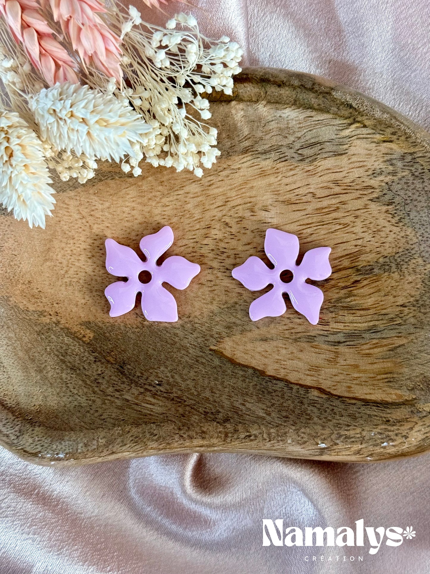 Pampille Emma - Boucles d'oreilles interchangeables