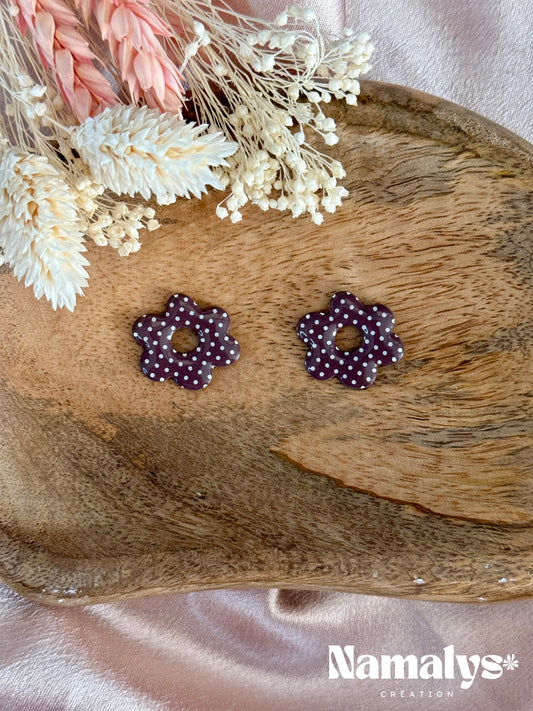 Pampille Léa - Boucles d'oreilles interchangeables