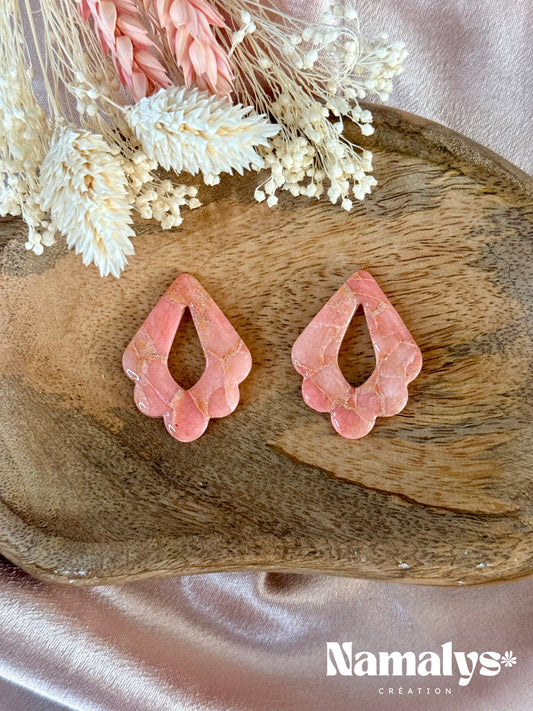 Pampille Louisette - Boucles d'oreilles interchangeables