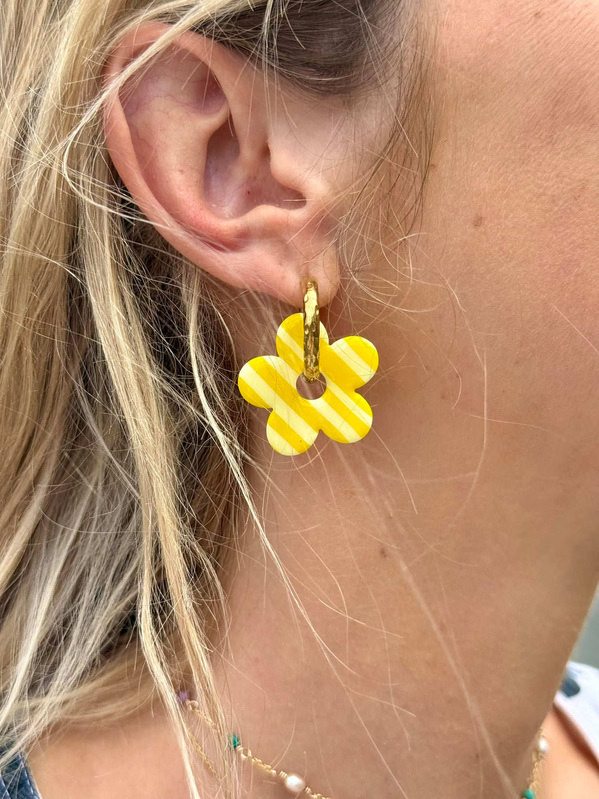 Pampille Laura - Boucles d'oreilles interchangeables