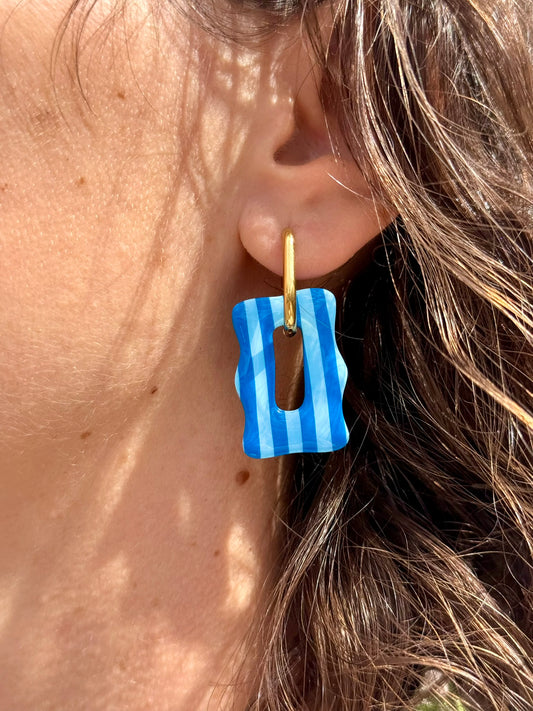 Pampille Lola - Boucles d'oreilles interchangeables