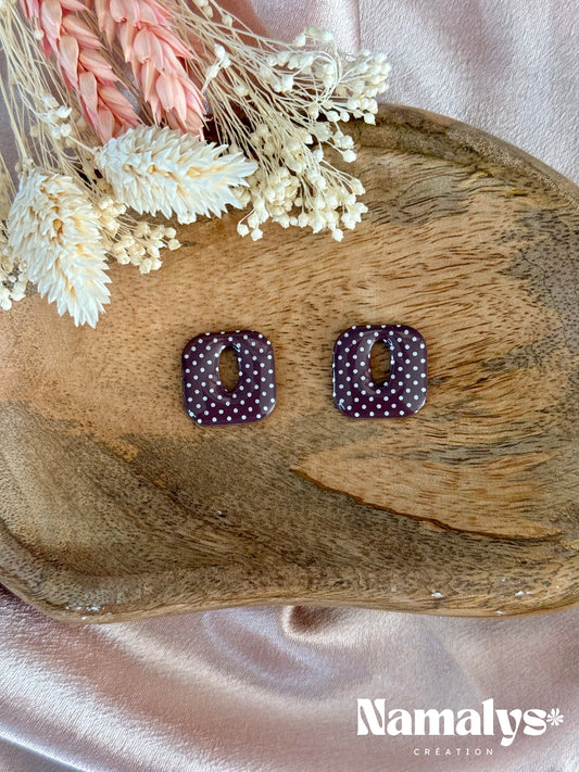 Pampille Myra - Boucles d'oreilles interchangeables