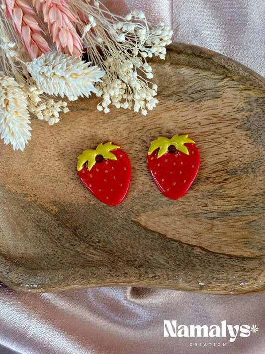 Pampille Fruits - Boucles d'oreilles interchangeables