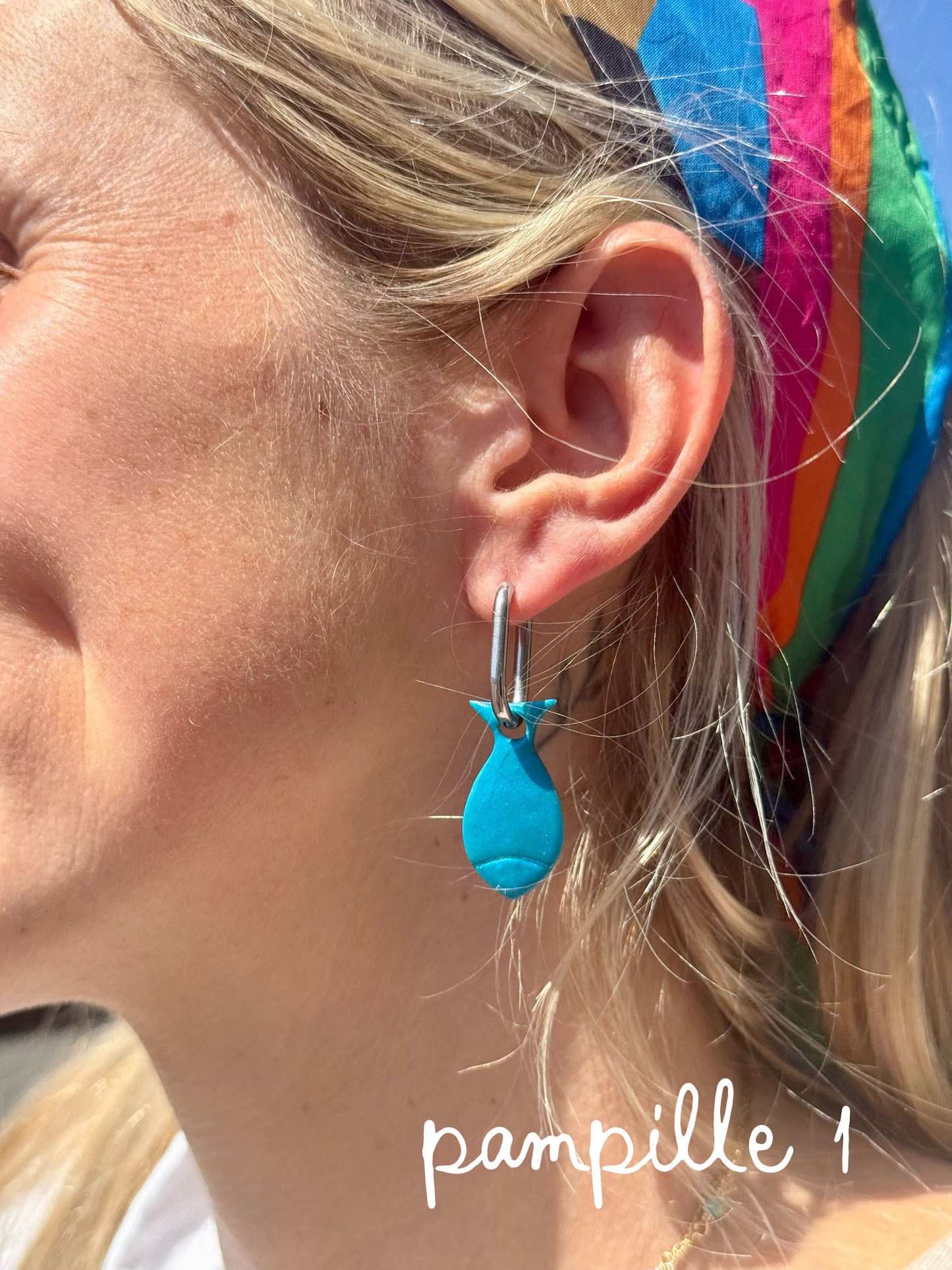 Pampilles - Boucles d'oreilles interchangeables